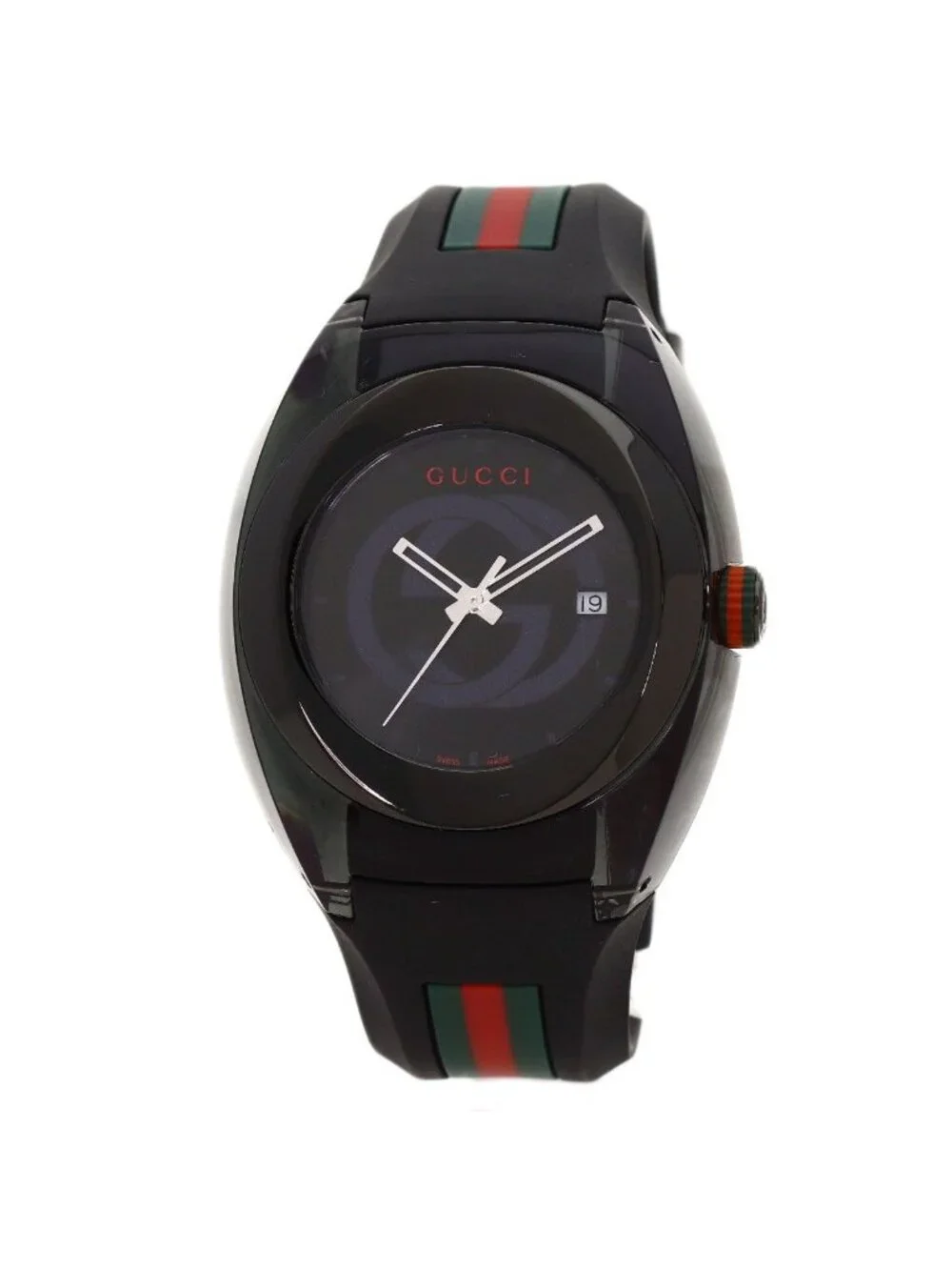 Gucci Sync Watch SS Rubber